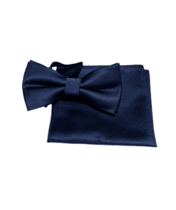 Accessoire Set Fliege dunkelblau zum mieten