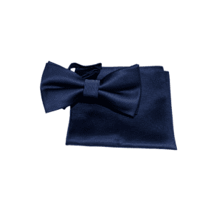 Accessoire Set Fliege dunkelblau zum mieten