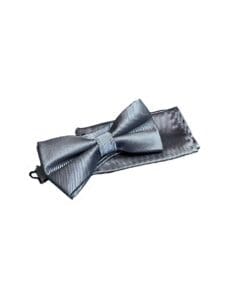 Accessoire Set Fliege grau zum mieten