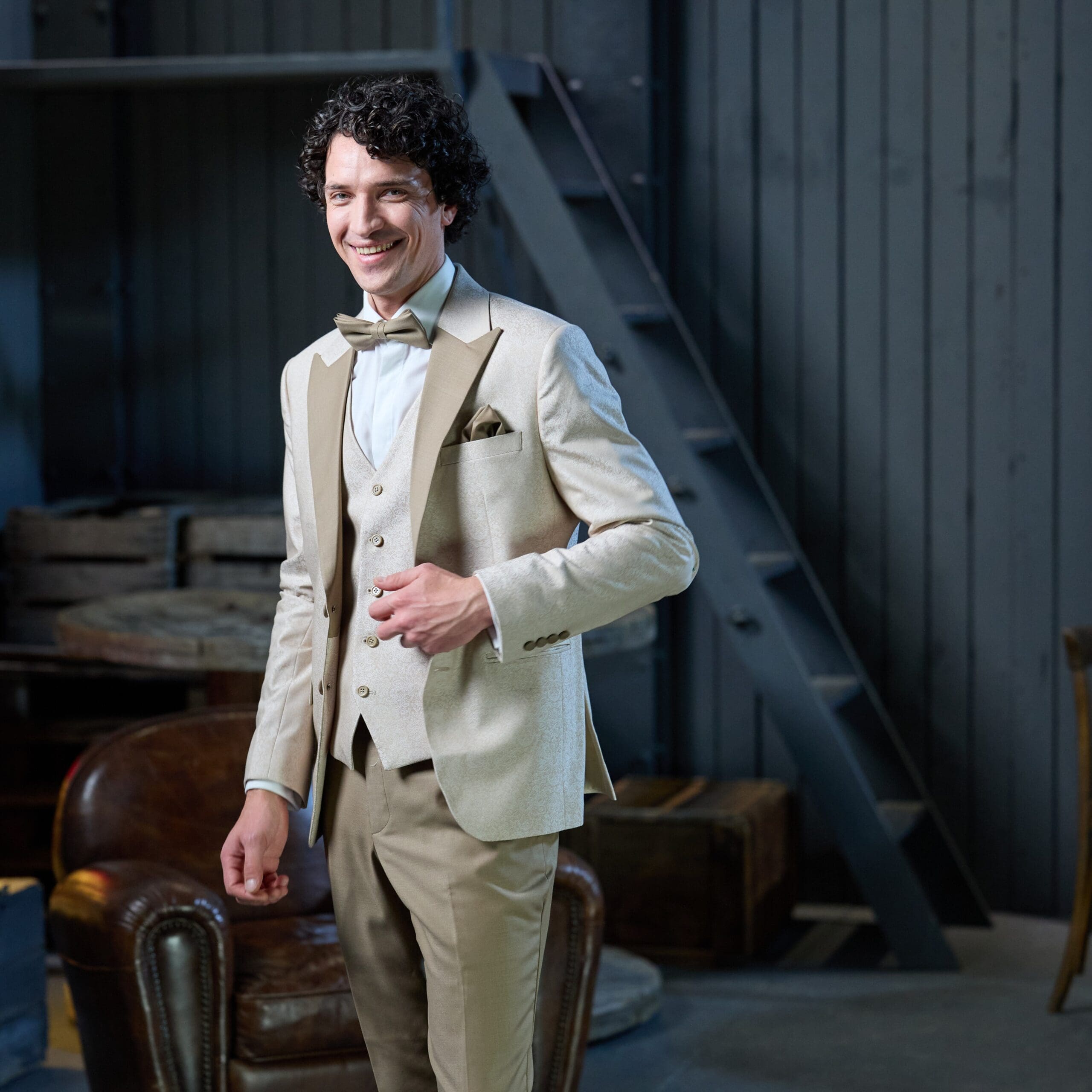 Anzug Set Barock Extravagant - Italienischer Hochzeitsanzug Stil Mieten