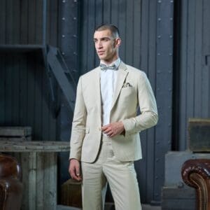 Komplett Set in Beige Mieten. Jetzt beim Smartanzug!