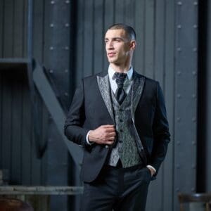 Festlicher Extravaganter Anzug Set Barock Stil Mieten