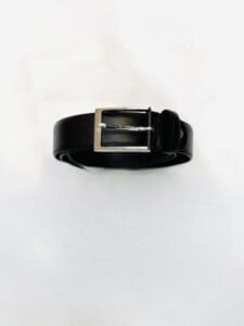 Gürtel Schwarz aus Leder mieten