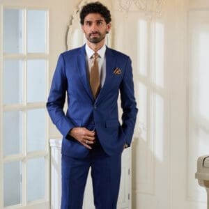 Business Anzug komplettes set in Navyblau für zivile Trauung oder als geladener Gast Mieten statt Kaufen